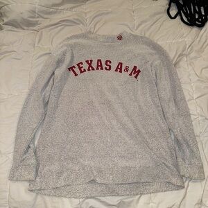PINK Victoria's Secret Gray Texas A&M Hoodie